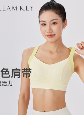 DK美背运动内衣女高强度收副乳防震跑步聚拢防下垂瑜伽健身文胸