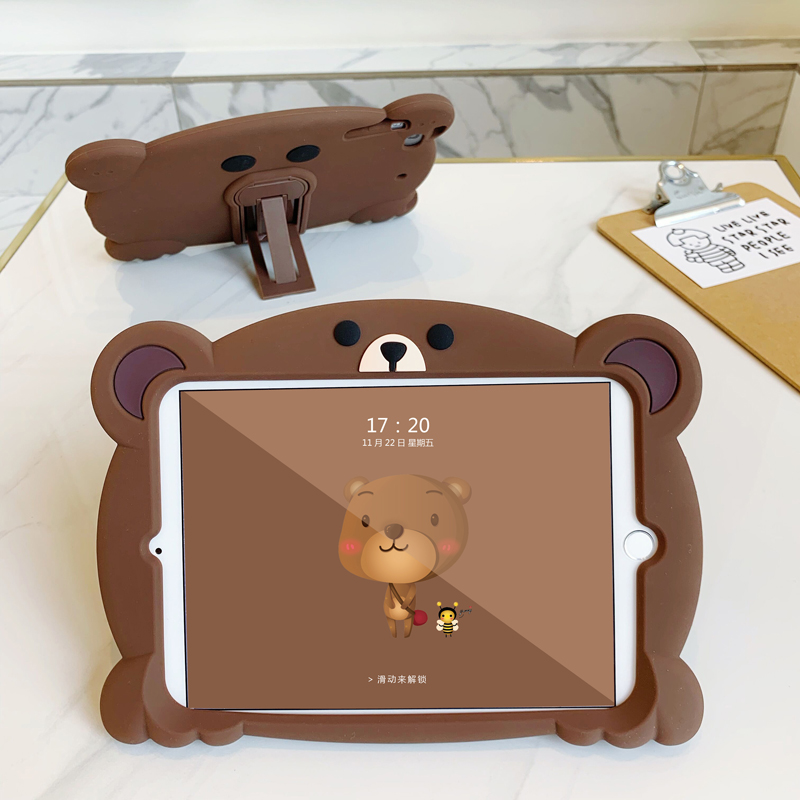可爱全包硅胶壳网红苹果保护套ipad2019