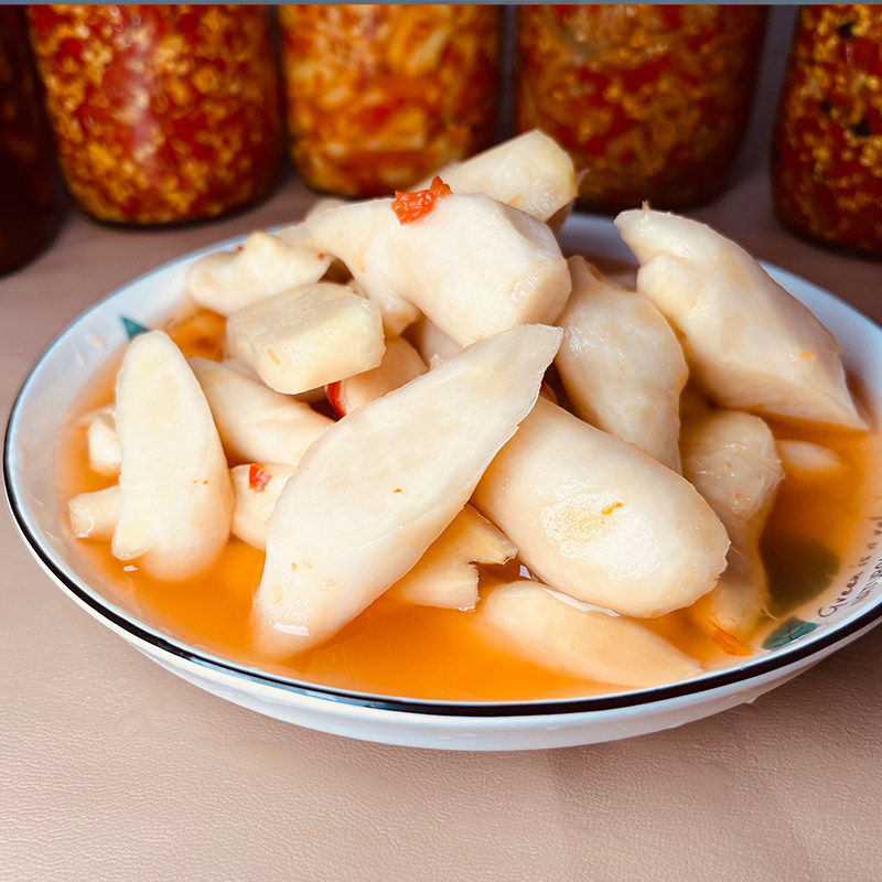 广西特产醋泡酸姜新鲜腌制酸辣仔姜嫩芽姜酸甜生姜片农家纯手工