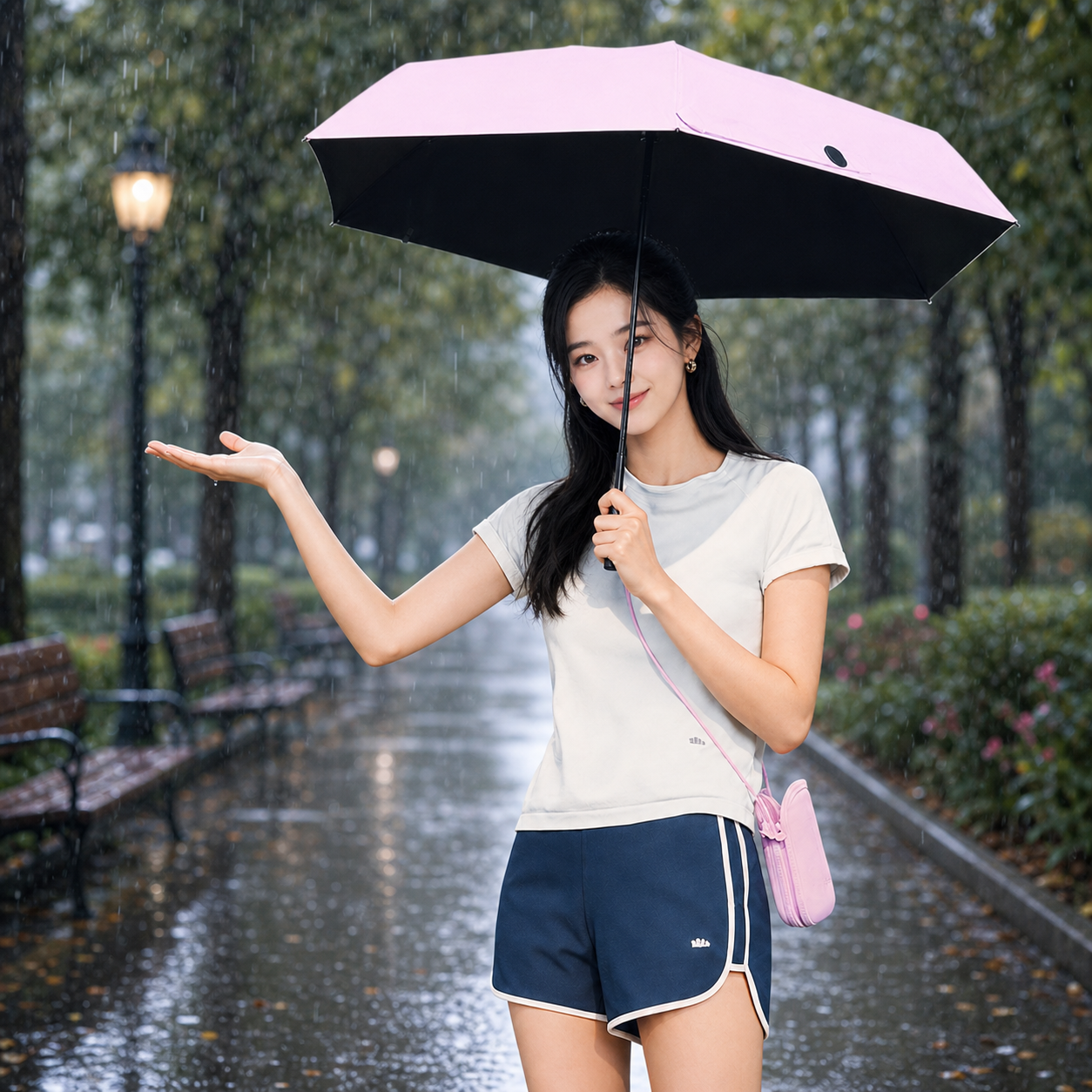 蕉下胶囊遮阳伞防紫外线防晒伞女夏晴雨伞两用黑胶小巧便携太阳伞