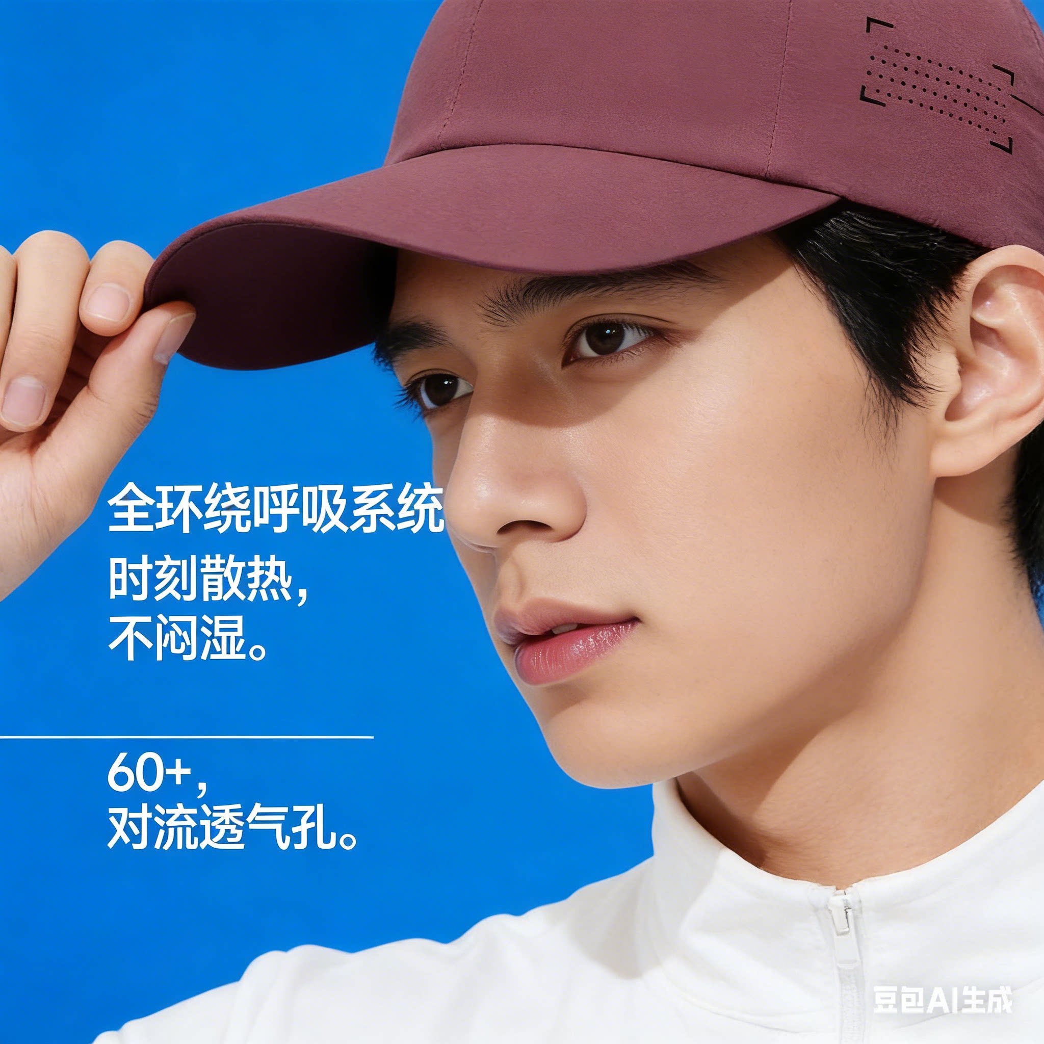 蕉下轻薄鸭舌帽WR732男女同款三防防晒帽软顶宽檐显脸小棒球帽子