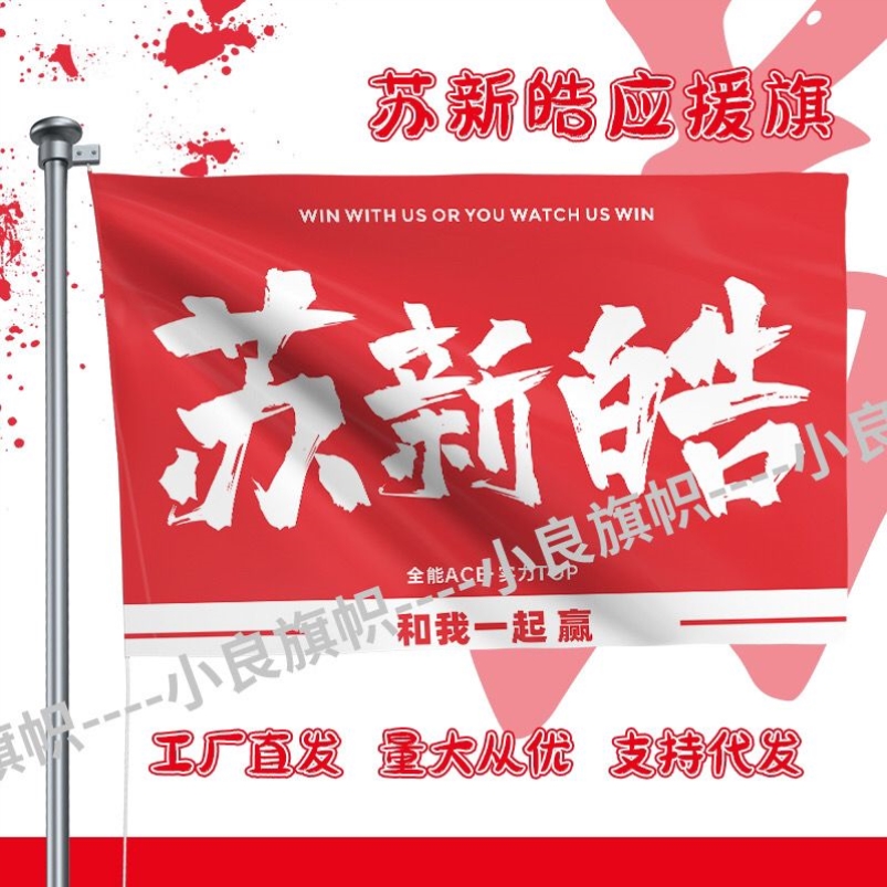 苏新皓应援大旗时代少年团