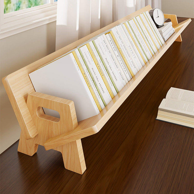 CD架木质收纳台面创意展示架DVD光碟影片架光盘储物柜盒子唱片架