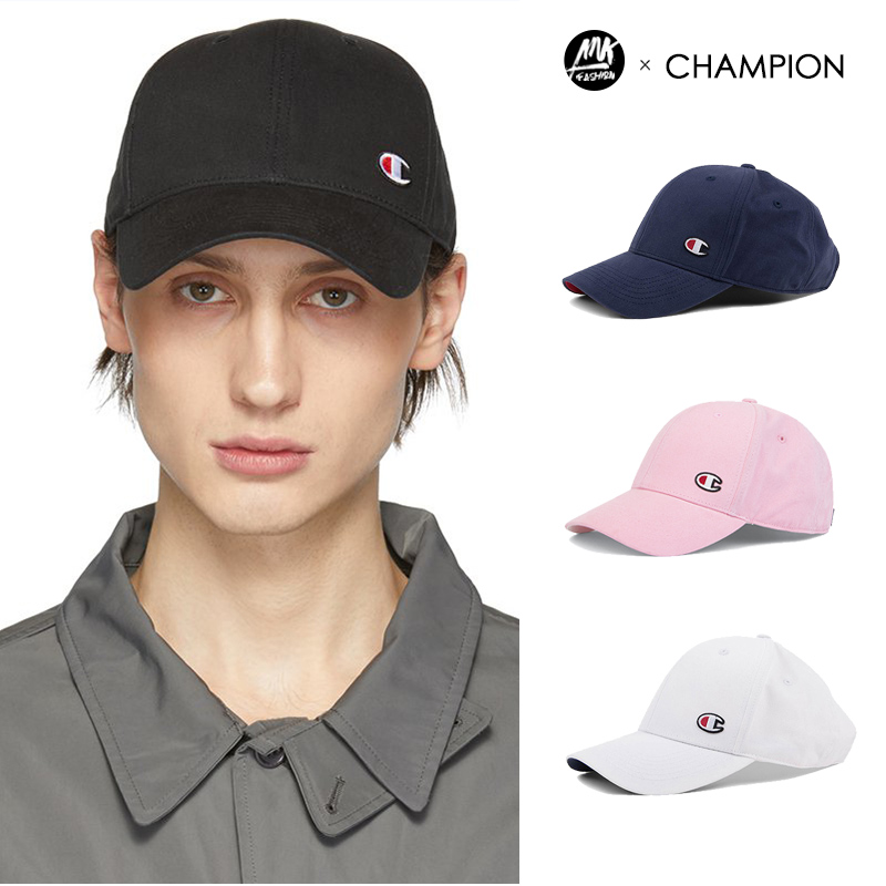 棒球帽CHAMPION鸭舌帽男女弯沿