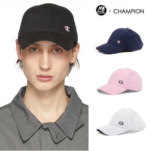 棒球帽CHAMPION鸭舌帽男女弯沿