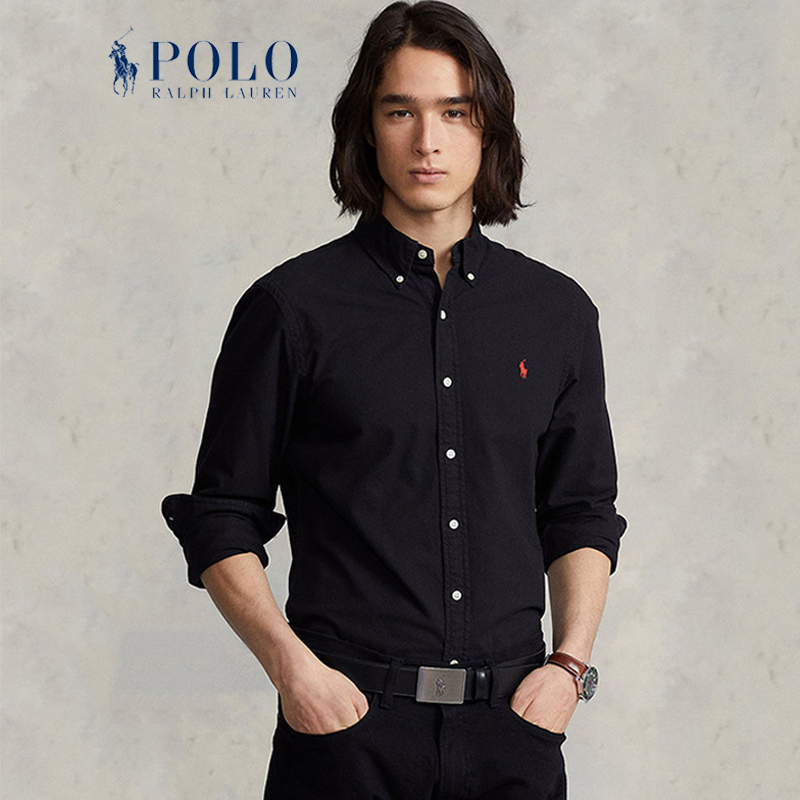 RALPHLAUREN拉夫长袖牛津衬衫