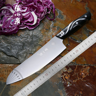 张小泉菜刀小厨刀家用切片刀多功能不锈钢水果蔬菜切肉刀小巧免磨