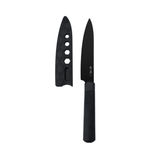 张小泉水果刀家用厨房不锈钢小刀学生宿舍用便携刀鞘削皮剥皮随身