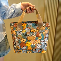 Красочные кошки с несколькими карманами