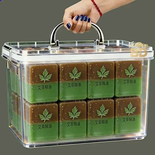 【檀香艾草皂】香皂天然艾草皂精油洗发洗脸洗澡清洁皂香薰精油皂