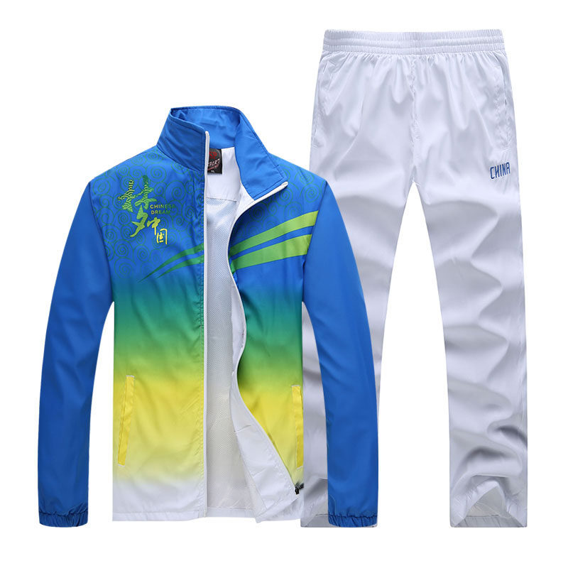 CHINESE DREAM TEAM SPORTS SUITS SQUARE DANCE FITNESS WORK GYMNASTICS SPORTSWEAR MALE AND FEMALE STUDENT CLASS UNIFORMS SPORTS MEETING CLOTHES