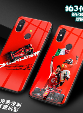法拉F1利车队适用小米11超酷跑车小米10s红米note10玻璃k40手机壳