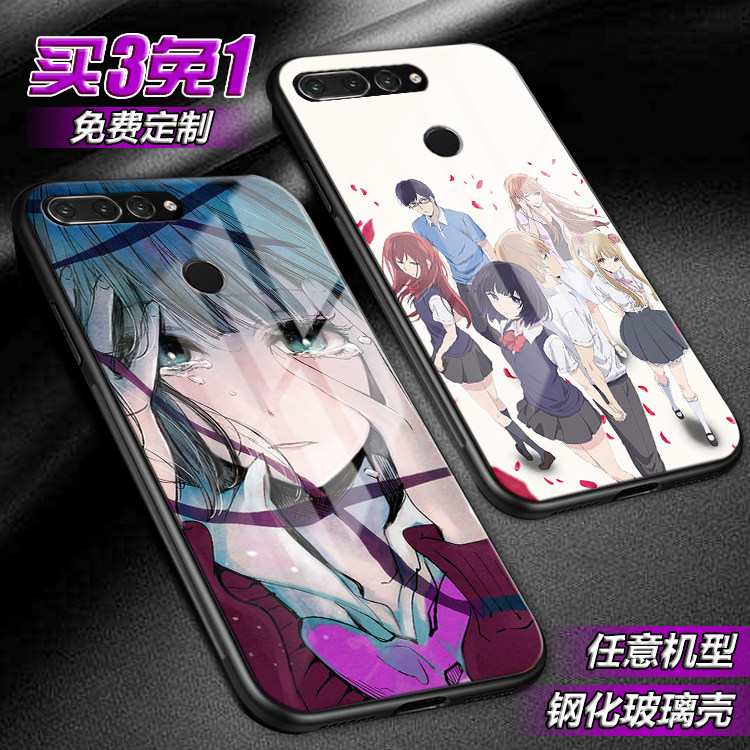 人渣的本愿适用荣耀v30安乐冈花火20pro note10 9i玻璃play手机壳
