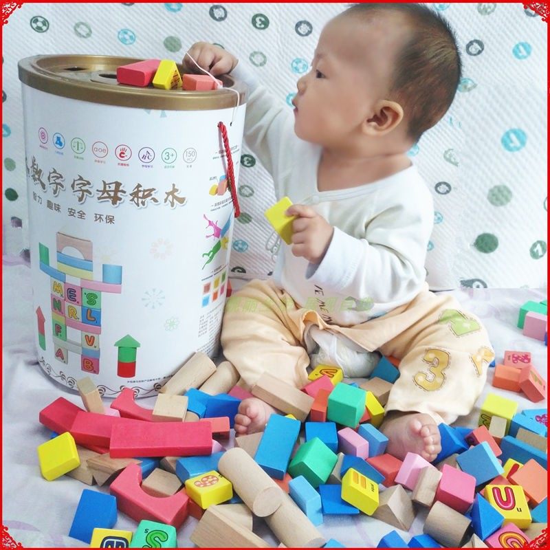 无儿童木头桶装积木测试推荐