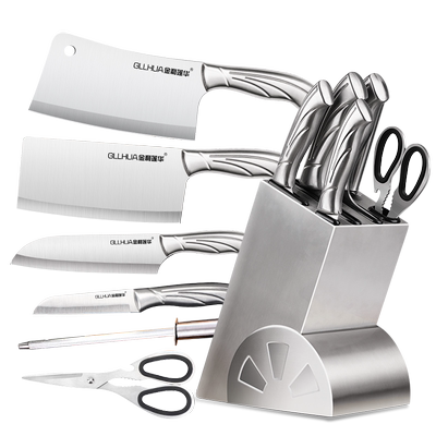 全钢厨房刀具套装组合
