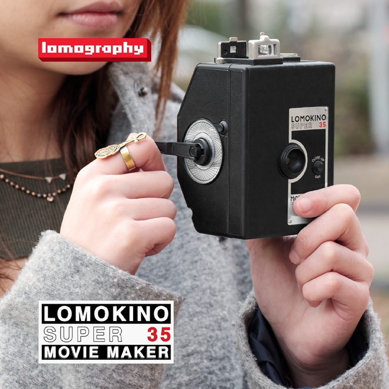 lomography乐魔 lomokino 手摇电影胶片相机 可制作定格动画 135
