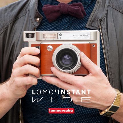 Lomo乐魔 Lomo'Instant Wide 宽幅拍立得相机五寸相纸送男女友