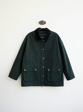 trueidea25春赵大果同款 一件用心的bar匹马棉夹克百搭宽松短外套