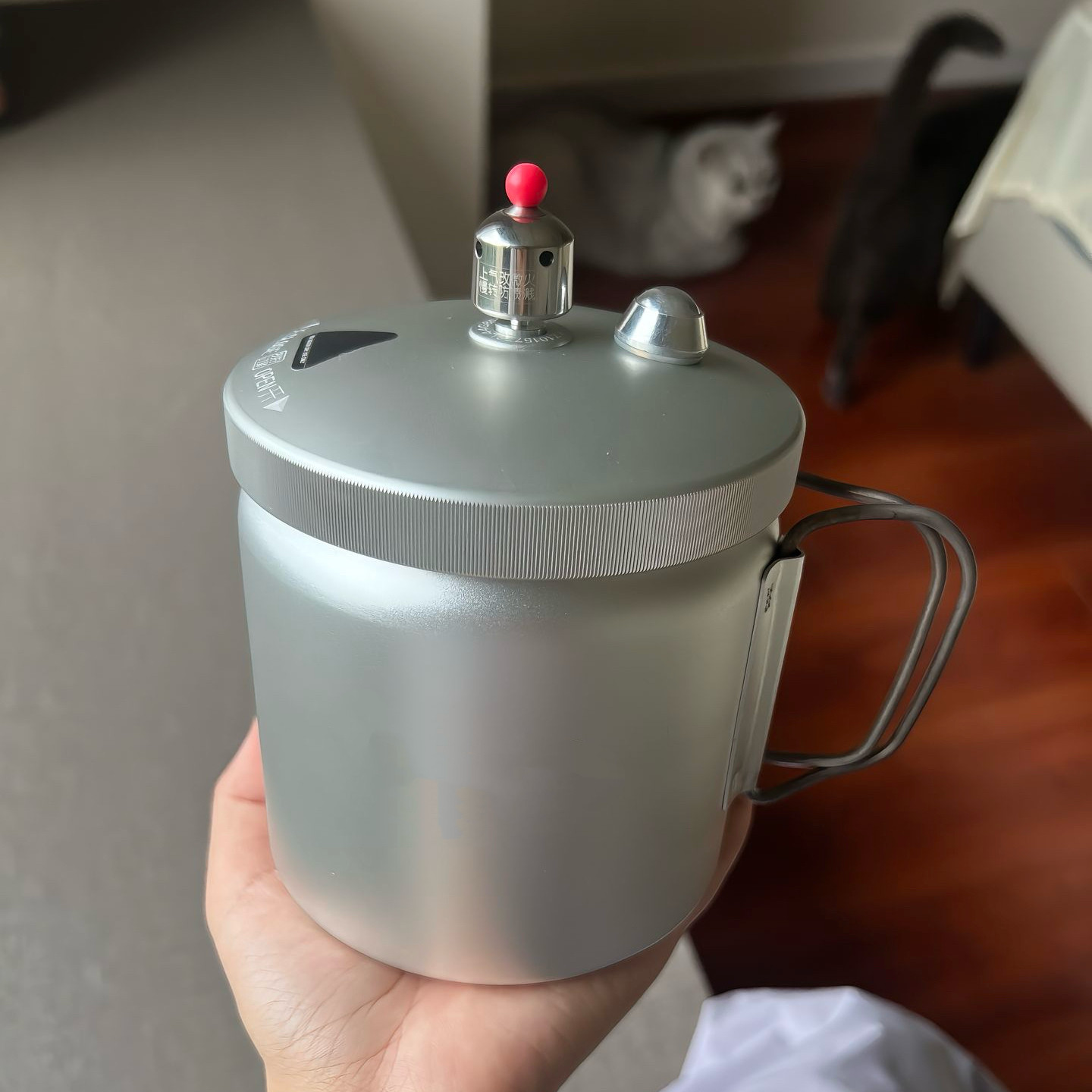 超轻小饭桶户外露营新款高压锅压力锅户外轻量化迷你铝制高压锅