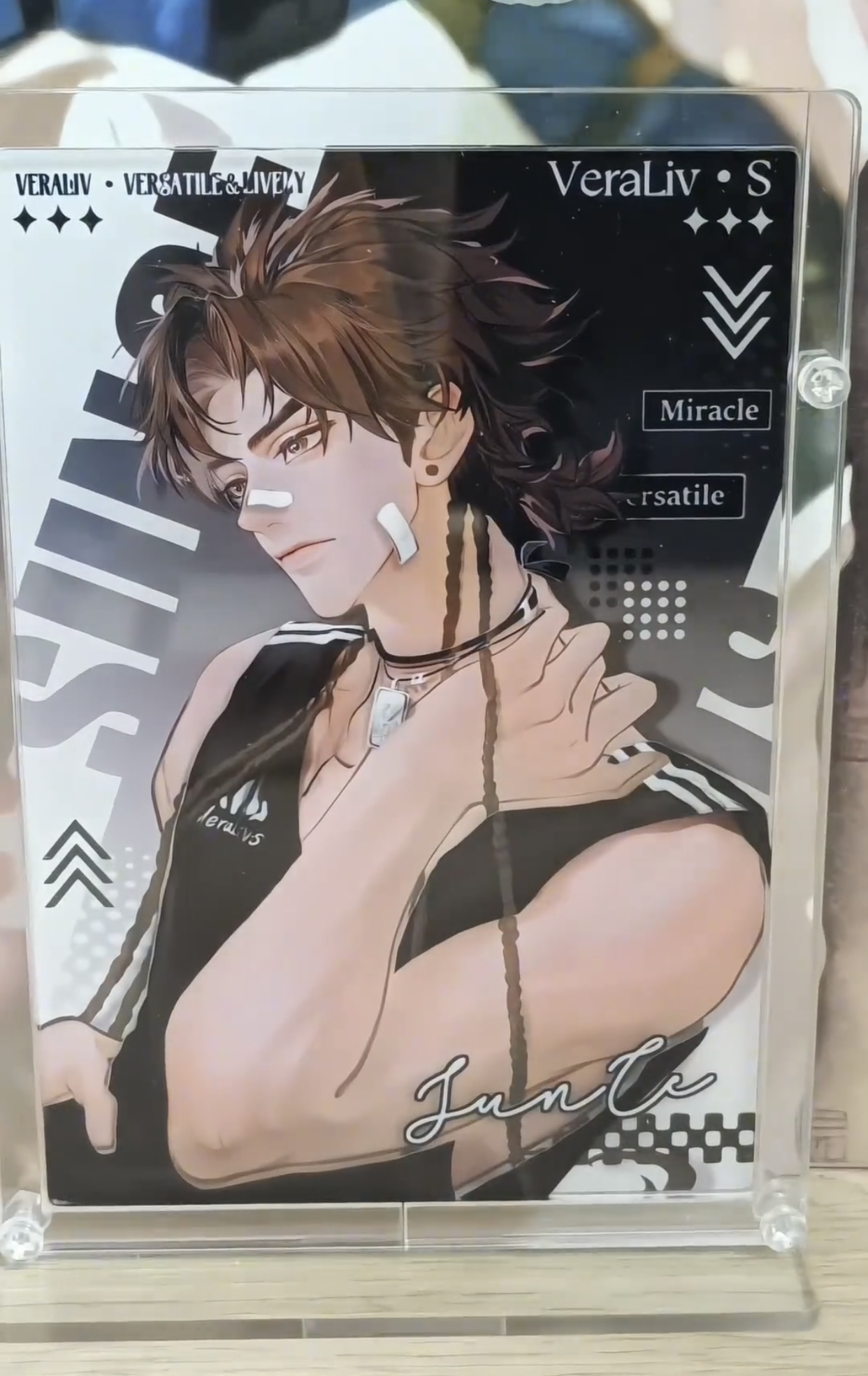 新款亚克力代号鸢周边孙策创意换装立牌桌面摆件