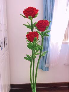 新款巨型手工编织扭扭棒玫瑰大号创意闺蜜花艺材料包