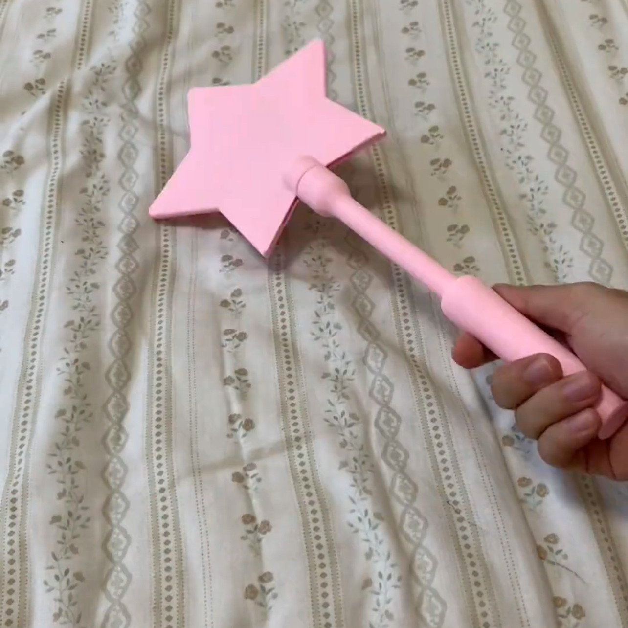 3D打印粉色仙女棒新款搞怪感应刷卡棒抖音同款星星魔法棒支付棒