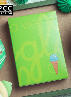 BPCC 冰激凌V3 Glace 清新风格 魔术花切收藏纸牌 培根扑克