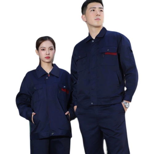 Осенний демисезонный комплект для работы подходит для мужчин и женщин, лонгслив, делается под заказ