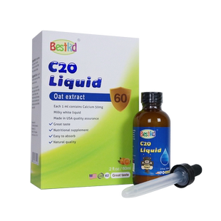 贝斯凯钙C20饮液 儿童液体钙 柠檬酸钙 60ML/瓶 美国进口 婴童版