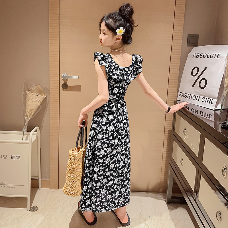 儿童连衣裙夏公主百搭仙气潮服搭配潮款夏款女生经典休闲森系新品