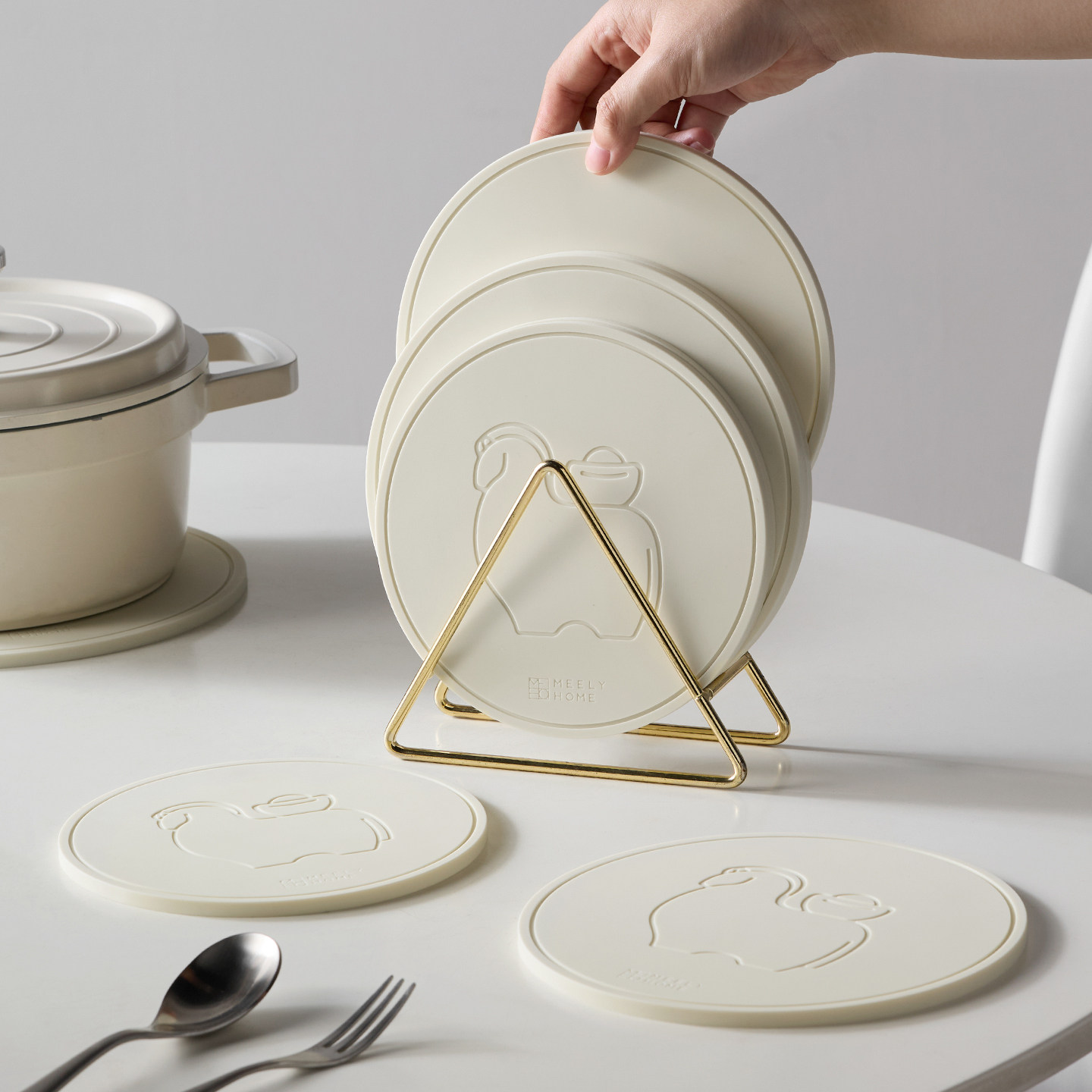 米立风物餐桌防烫垫加厚硅胶隔热垫耐高温砂锅垫厨房菜板防滑垫子,餐饮具,餐垫,淘宝优惠券,粉丝福利购,淘宝优惠卷