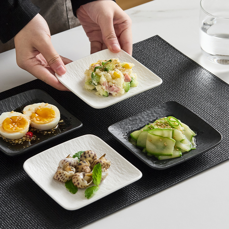 米立风物蘸料碟陶瓷小碟凉菜碟