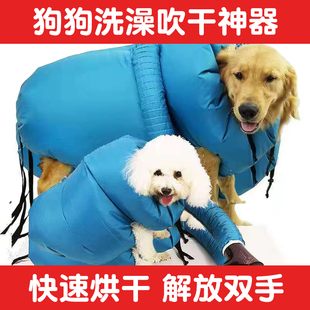 狗狗洗澡烘干神器宠物猫咪中大型犬专用速干吹风机吹毛自动吹干袋