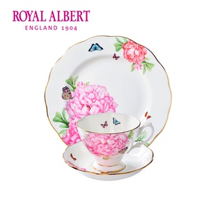 Royal Albert阿尔伯特米兰达联名 骨瓷咖啡杯碟/茶杯三件套