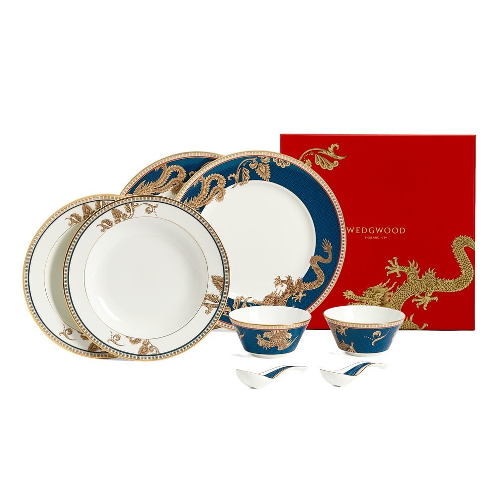 WEDGWOOD威基伍德龙年餐具套装图片