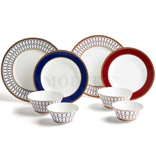 Wedgwood致活金粉年华碗骨瓷餐具