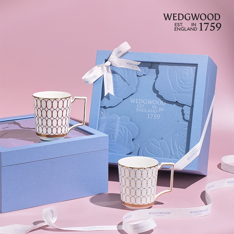 威基伍德骨瓷马克杯礼盒送闺蜜