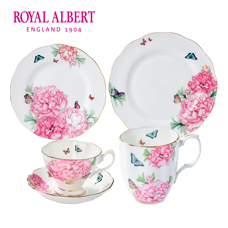 RoyalAlbert阿尔伯特 Miranda Kerr骨瓷餐具套装咖啡杯组合
