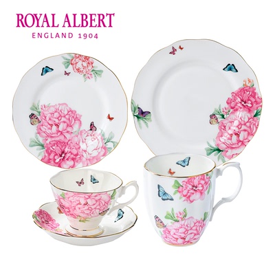 RoyalAlbert阿尔伯特 Miranda Kerr骨瓷餐具套装咖啡杯组合