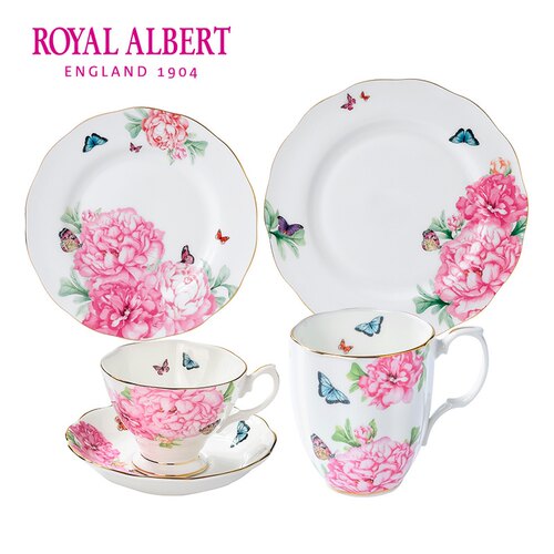 RoyalAlbert阿尔伯特 Miranda Kerr骨瓷餐具套装咖啡杯组合