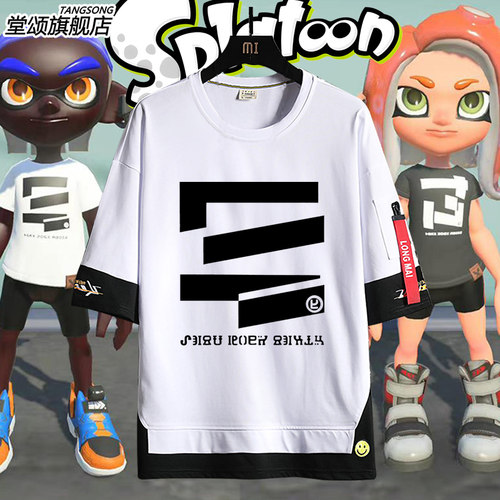斯普拉遁喷射战士3SquidForceT恤