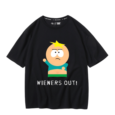 夏季kennysouthpark南方T恤
