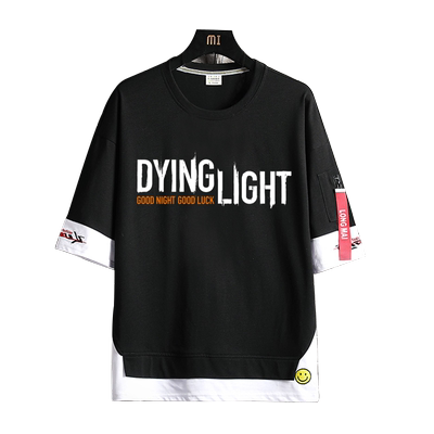 PC游戏周边衣服消逝的光芒Dying Light短袖男女半袖纯棉飘带T恤潮