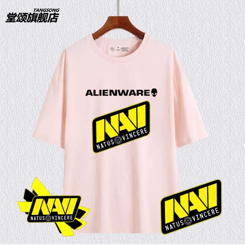 战队游戏纯棉短袖t恤衫