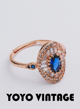 中古复古风个性高级感女款戒指