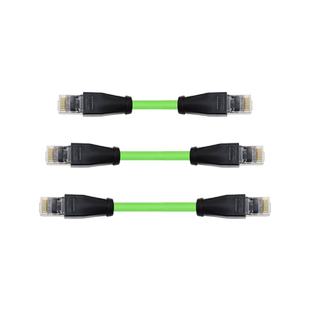 profinet/EtherCat网线高柔双屏蔽4蕊双RJ45以太网通信线缆TKECE