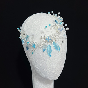 饰良人百搭古典民族胶州秧歌舞蹈扇子舞头饰舞台演出艺考傣族发饰