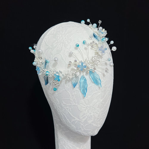 饰良人百搭古典民族胶州秧歌舞蹈扇子舞头饰舞台演出艺考傣族发饰