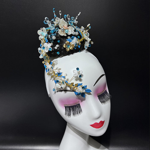 新款傣族独舞表演头饰滇南映舞台