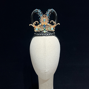 古典儿童敦煌飞天古风汉服发饰仙女圣女舞台演出影视摄影头饰